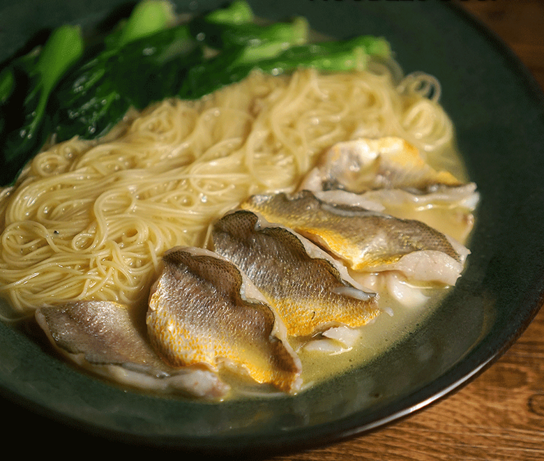 黃魚面一碗,活兒越細,越鮮美