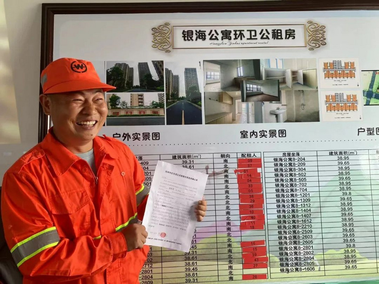 又有一批環(huán)衛(wèi)工人可以住公租房啦