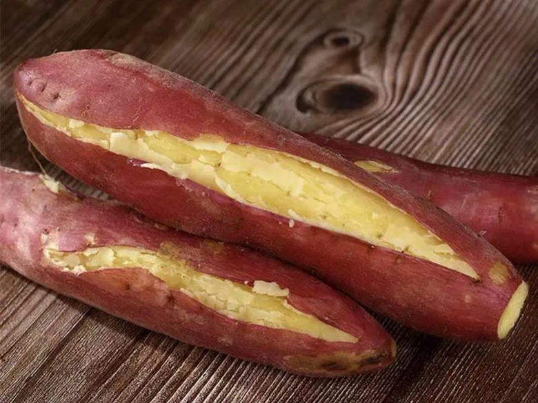 花一份钱享双重口感临潼板栗番薯399元5斤沙地种植粉