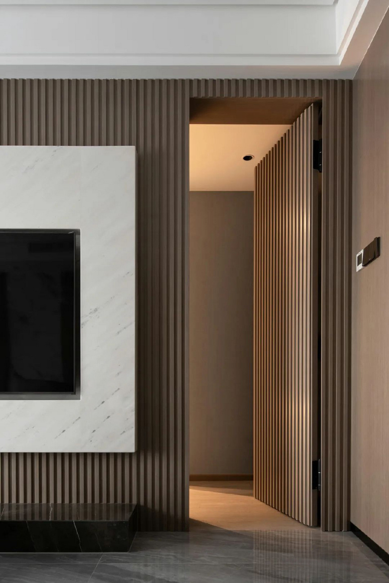 圈粉无数的5种线条感设计,让家每1㎡都透着质感!