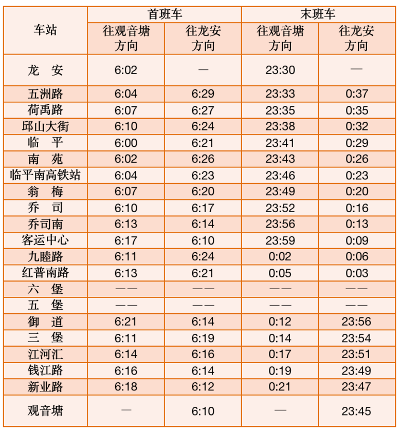 國(guó)慶假期這四天,杭州地鐵運(yùn)營(yíng)時(shí)間有變!