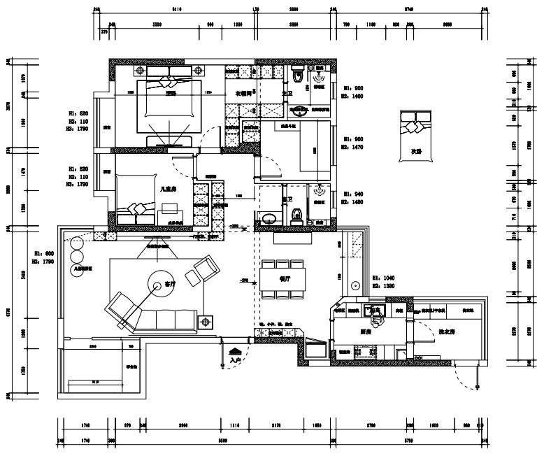 155㎡干净到极致的原木极简风,这才是宝藏