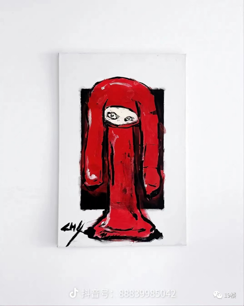父亲“抄袭”4岁女儿的画，作品大卖！网友：父承子业
