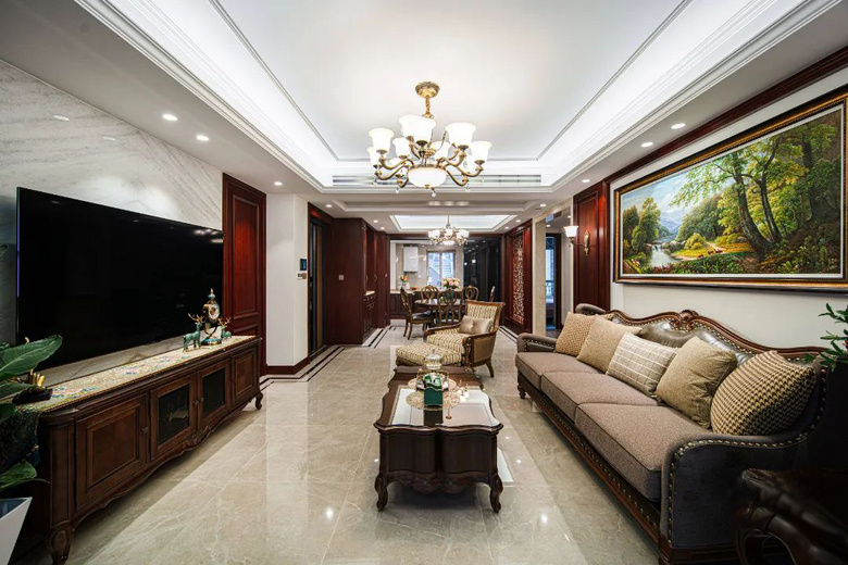 216㎡美式风,格调天成,将优雅进行到底