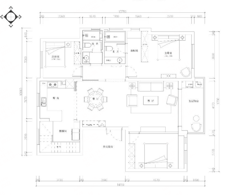 216㎡美式风,格调天成,将优雅进行到底