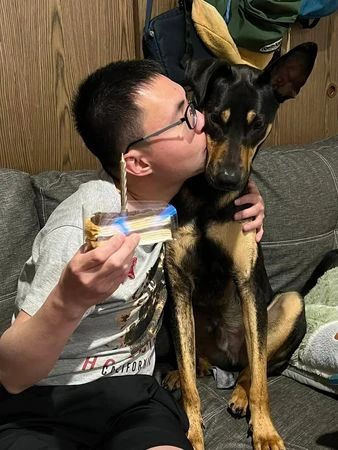 爸爸生日,狗子用繩子把自己捆成禮物送他:祝你永遠(yuǎn)愛(ài)我~
