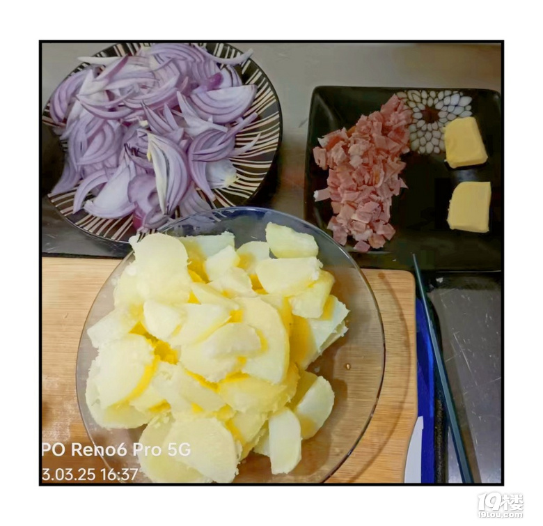 里昂式炒土豆 配一杯拿铁 意想不到的搭配