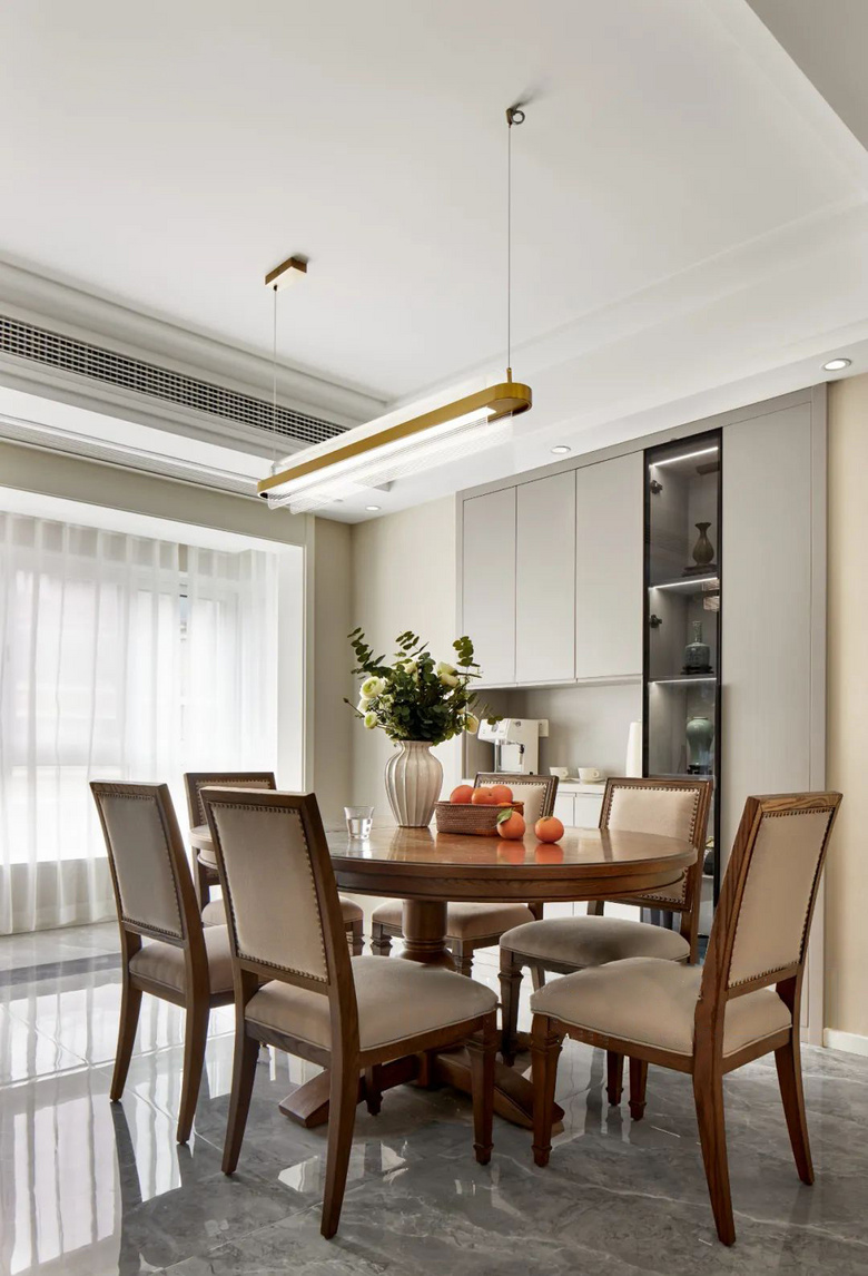 《午后红茶》实景新作,浅杏色小美式,二胎家庭的心灵休憩站