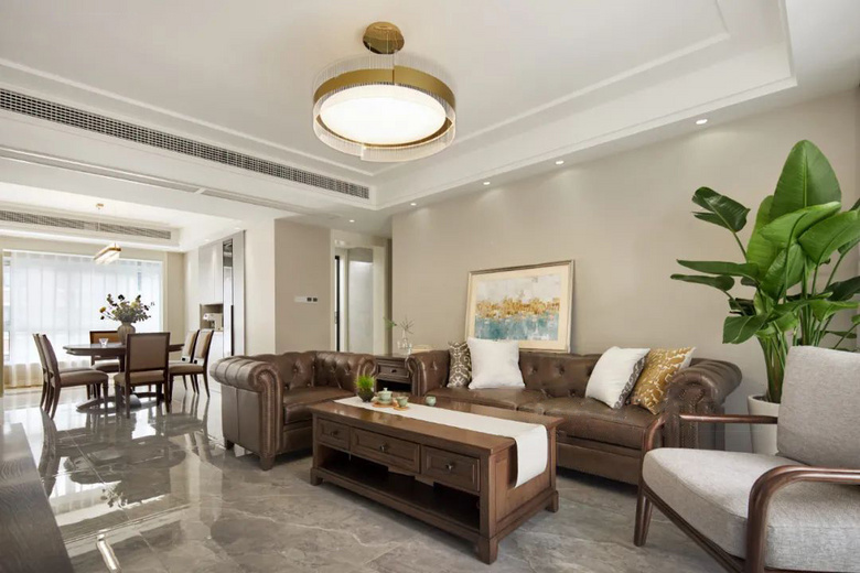 《午后红茶》实景新作,浅杏色小美式,二胎家庭的心灵休憩站