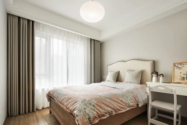 《午后红茶》实景新作,浅杏色小美式,二胎家庭的心灵休憩站