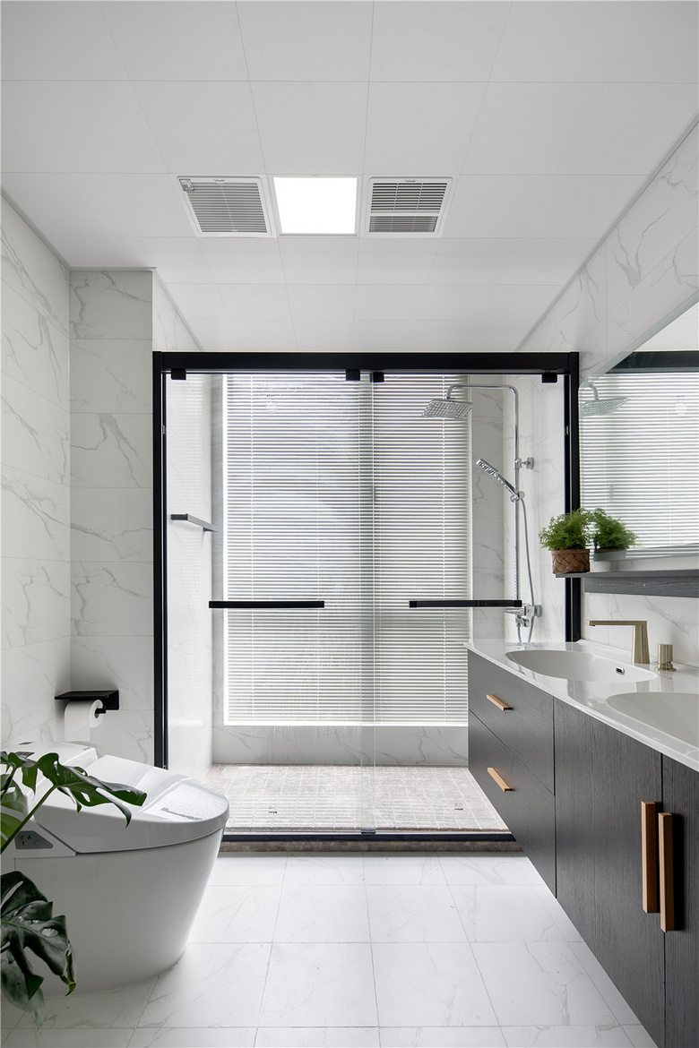 130㎡LDK一体,全景通透+中西双厨,每1㎡都是腔调!