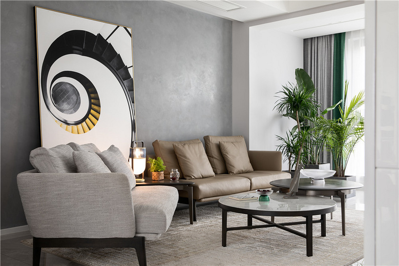 130㎡LDK一体,全景通透+中西双厨,每1㎡都是腔调!