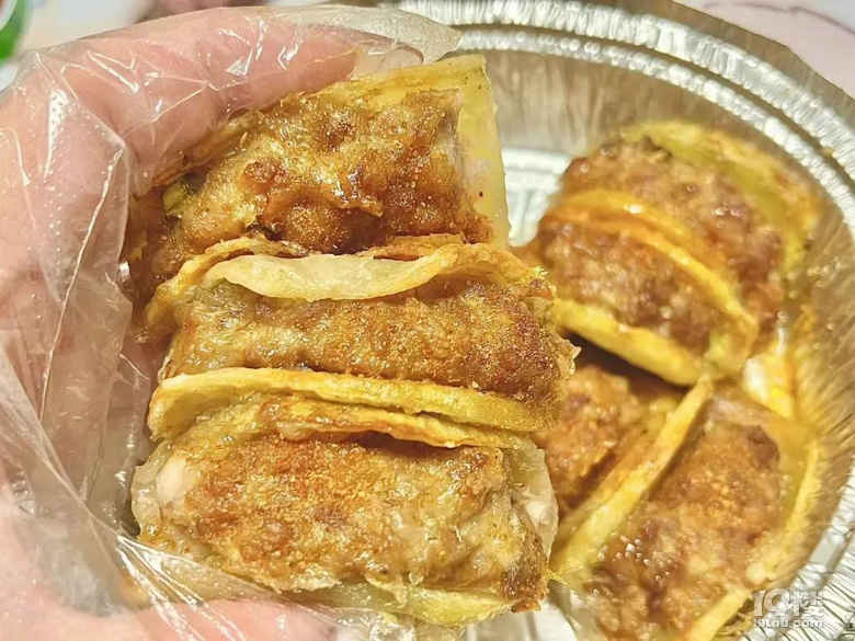 烤土豆夾肉