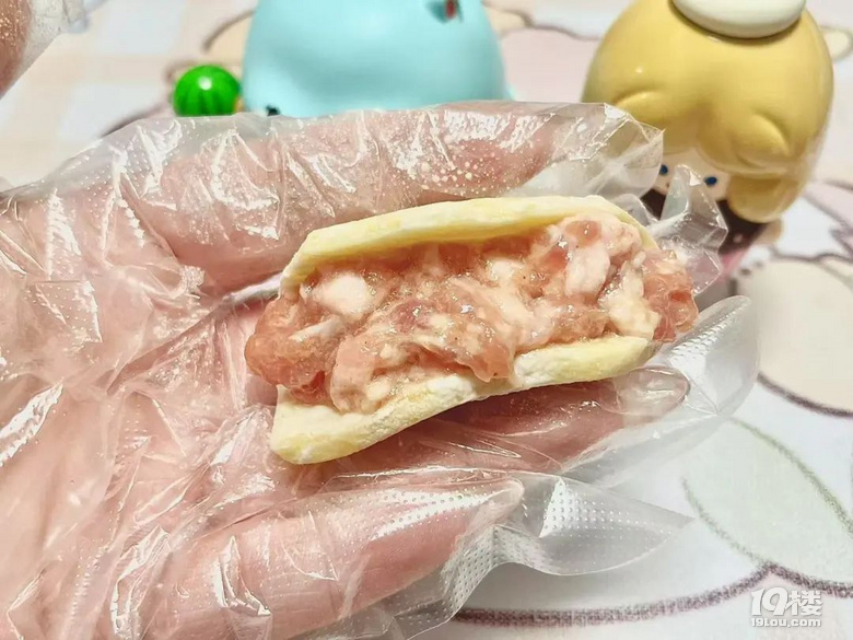 烤土豆夾肉
