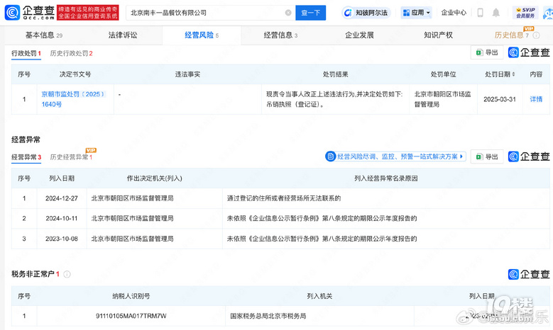 晚晚老公持股公司被吊销执照