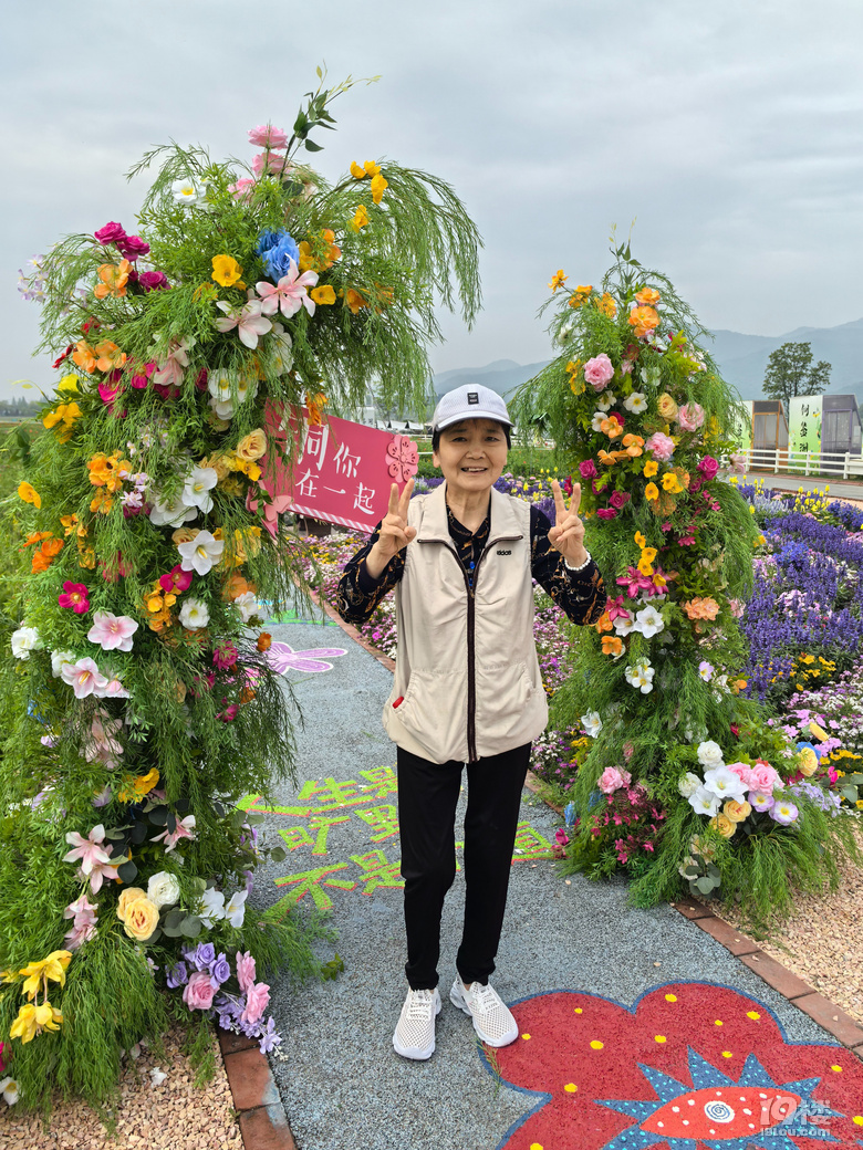 打卡铜鉴湖花海