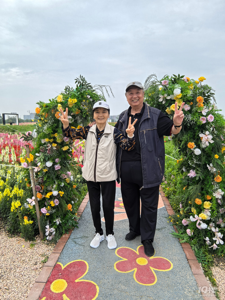 打卡铜鉴湖花海