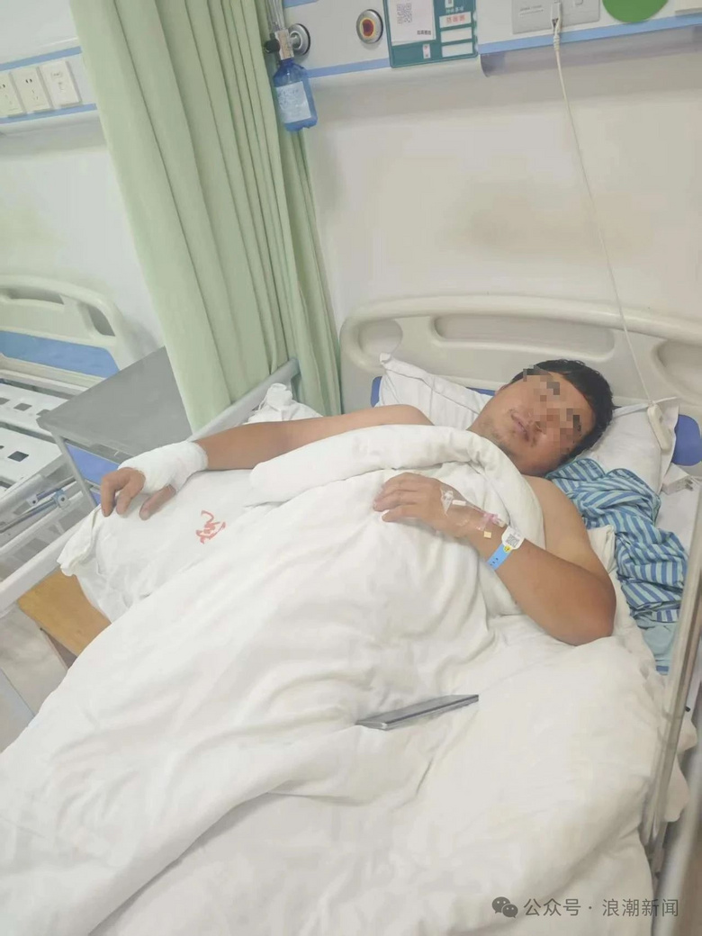 34岁男子手被划伤，被要求B超检查前列腺？多方发声
