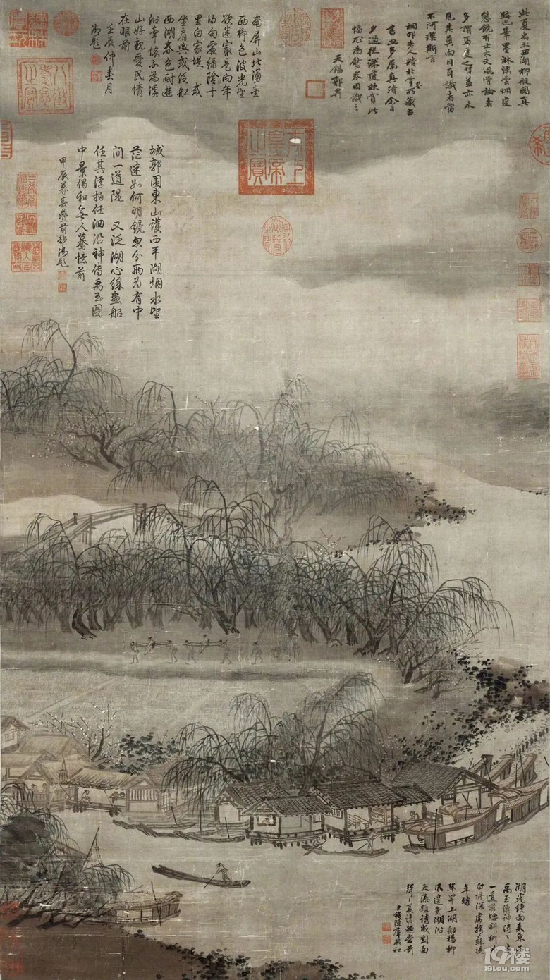 夏圭|“晴湖不如雨湖”?他畫的西湖,連乾隆都看得上頭