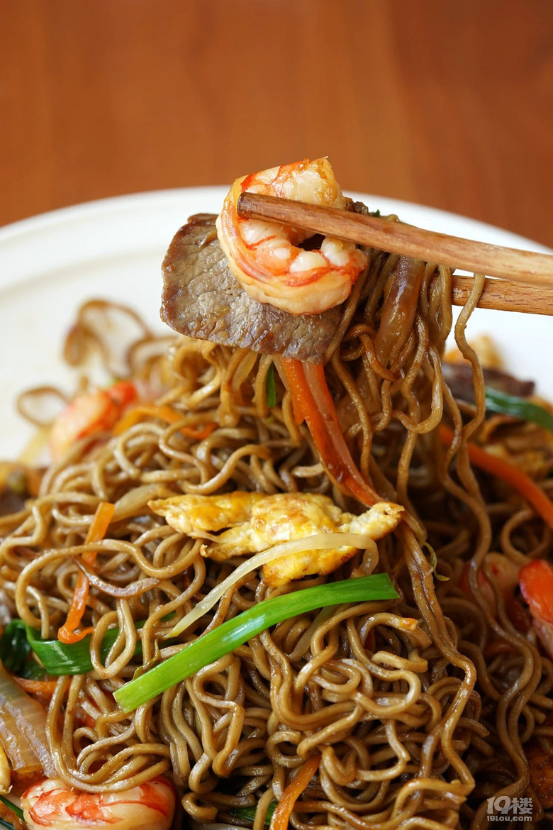 三鮮蕎麥炒面,吃到的都幸福哭了