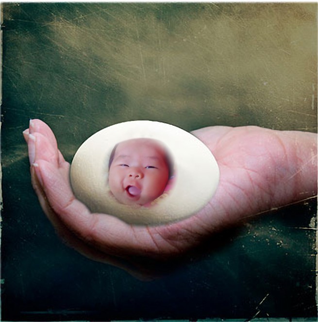 女儿是爸手心里的宝