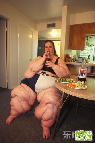 美国加州超级肥婆写真