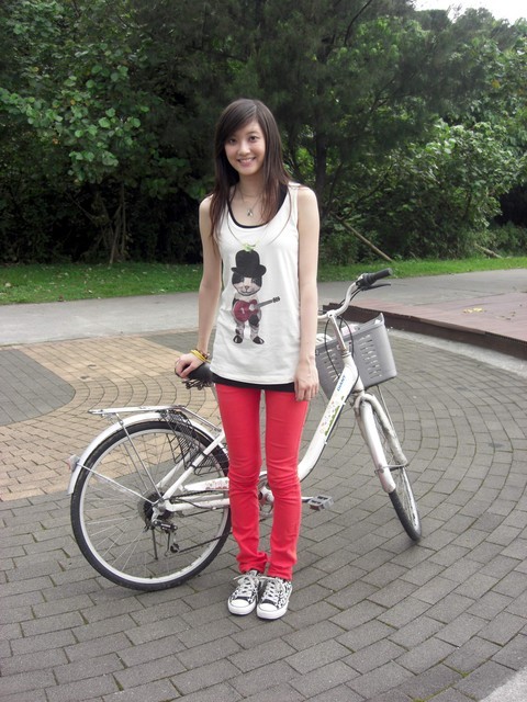 美女林逸欣的生活照