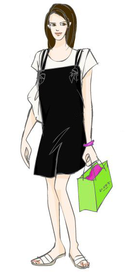 ★▲★果果献上的每日搭配--像天气预报的搭配