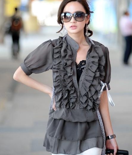 09年的韩版流行款衣衣搜罗帖-雪纺篇