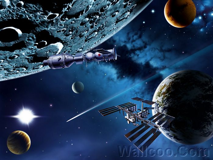 宇宙探索: 太空与航天艺术图