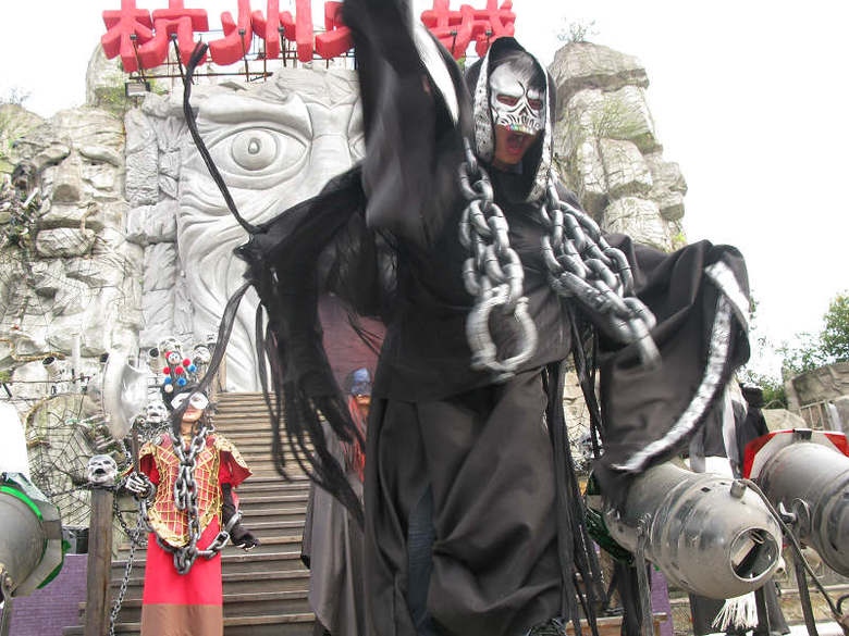 宋城聊斋惊魂夜鬼鬼照片大集合好看更好玩呦