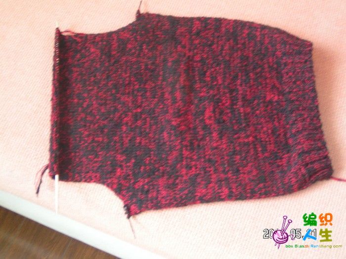 让我们大家都有爱心吧---旦妈的爱心毛衣