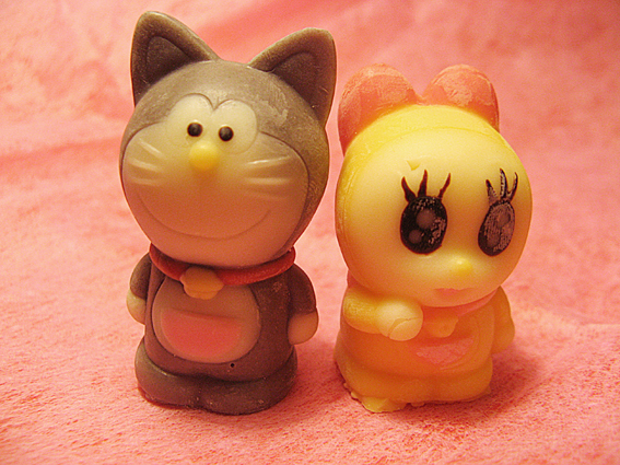 我DIY的手工巧克力,准备送给我最心爱的女孩~