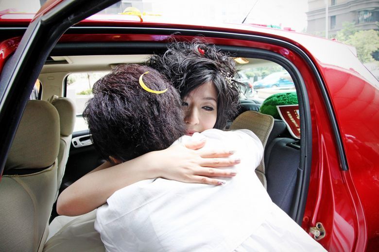 3月19日拍的结婚照和5月1日婚礼大片