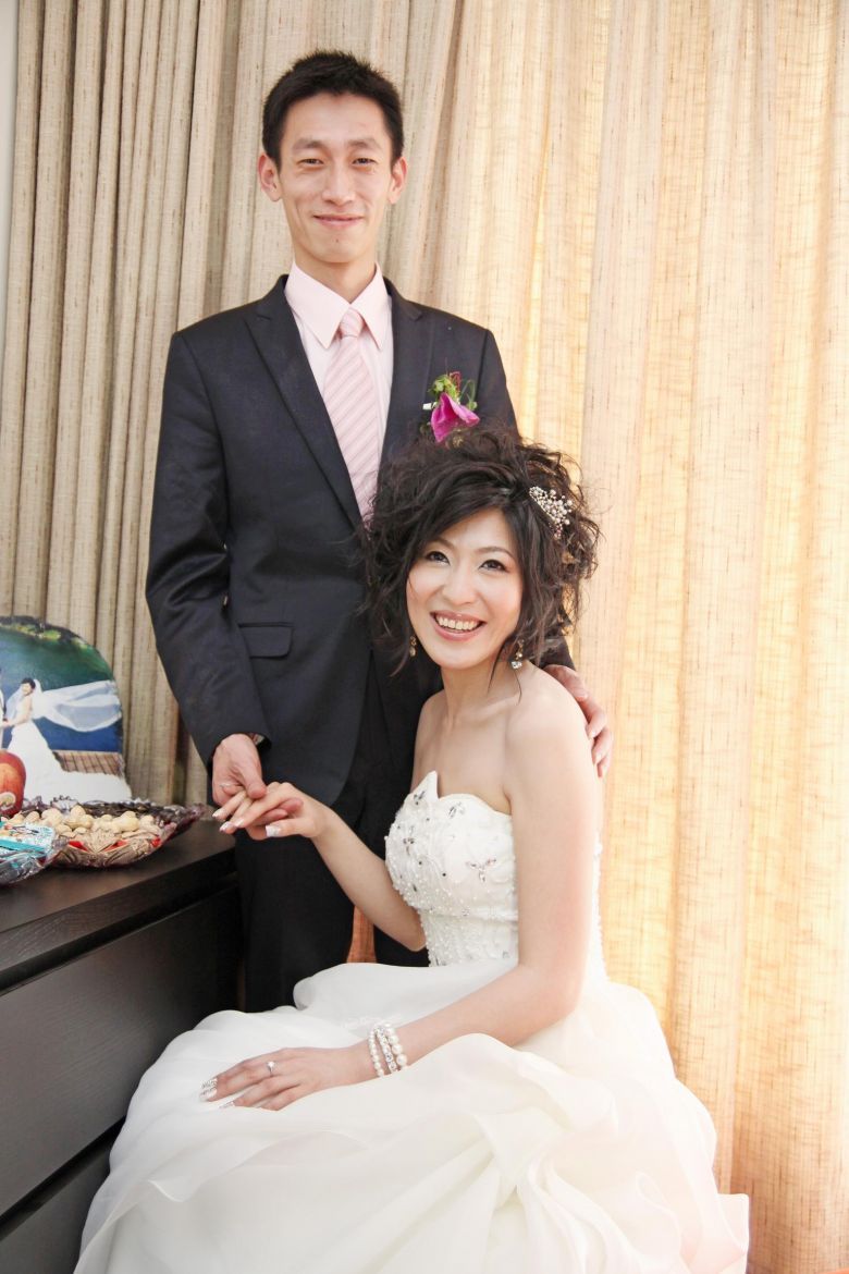 3月19日拍的结婚照和5月1日婚礼大片