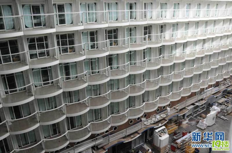 世界最大游轮海洋魅力号即将完工[高清大图]