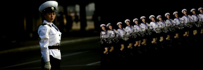 近距离接触神秘的北朝鲜姑娘