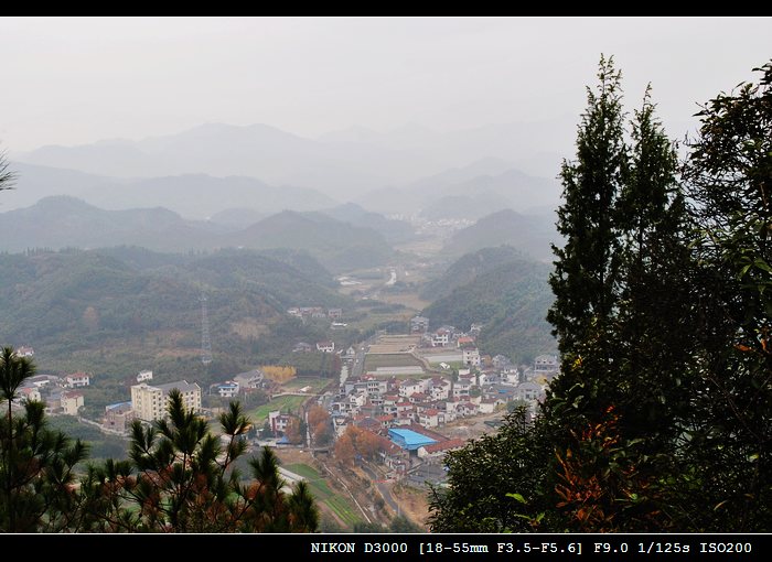 秋游臨水縣城 徒步穿越臨安山