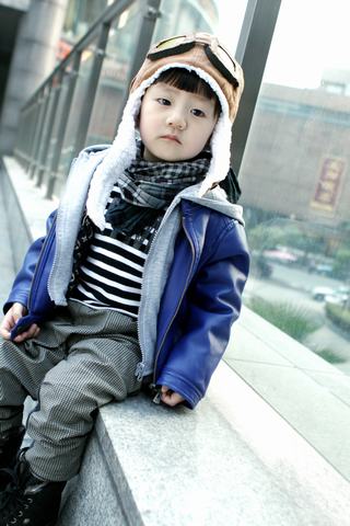 比淘宝的模特更范儿,我是潮宝我怕谁