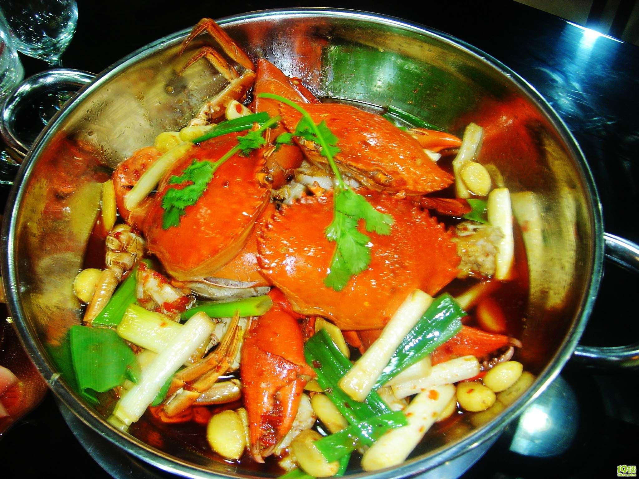 好吃的螃蟹火锅