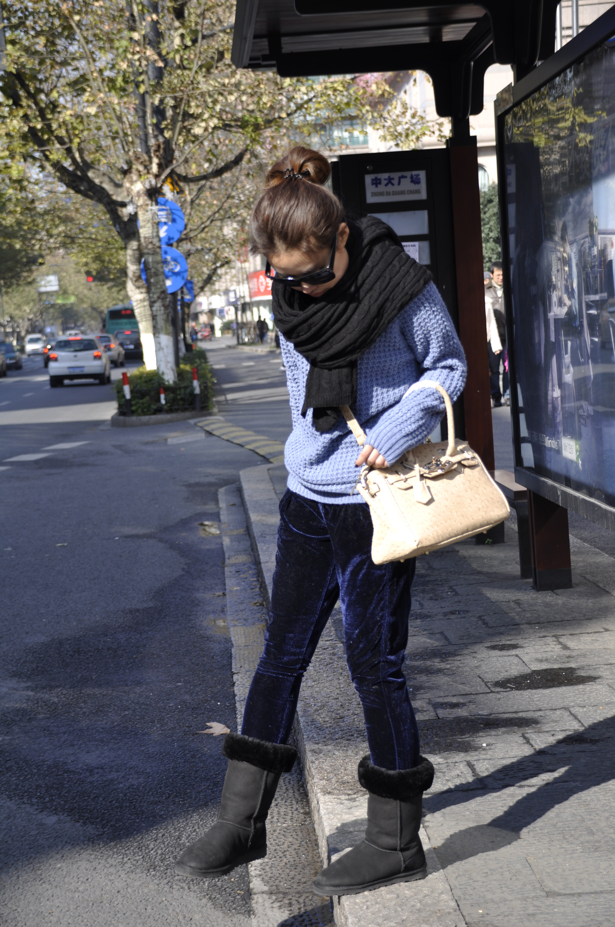 玩单反学街拍(第一站)