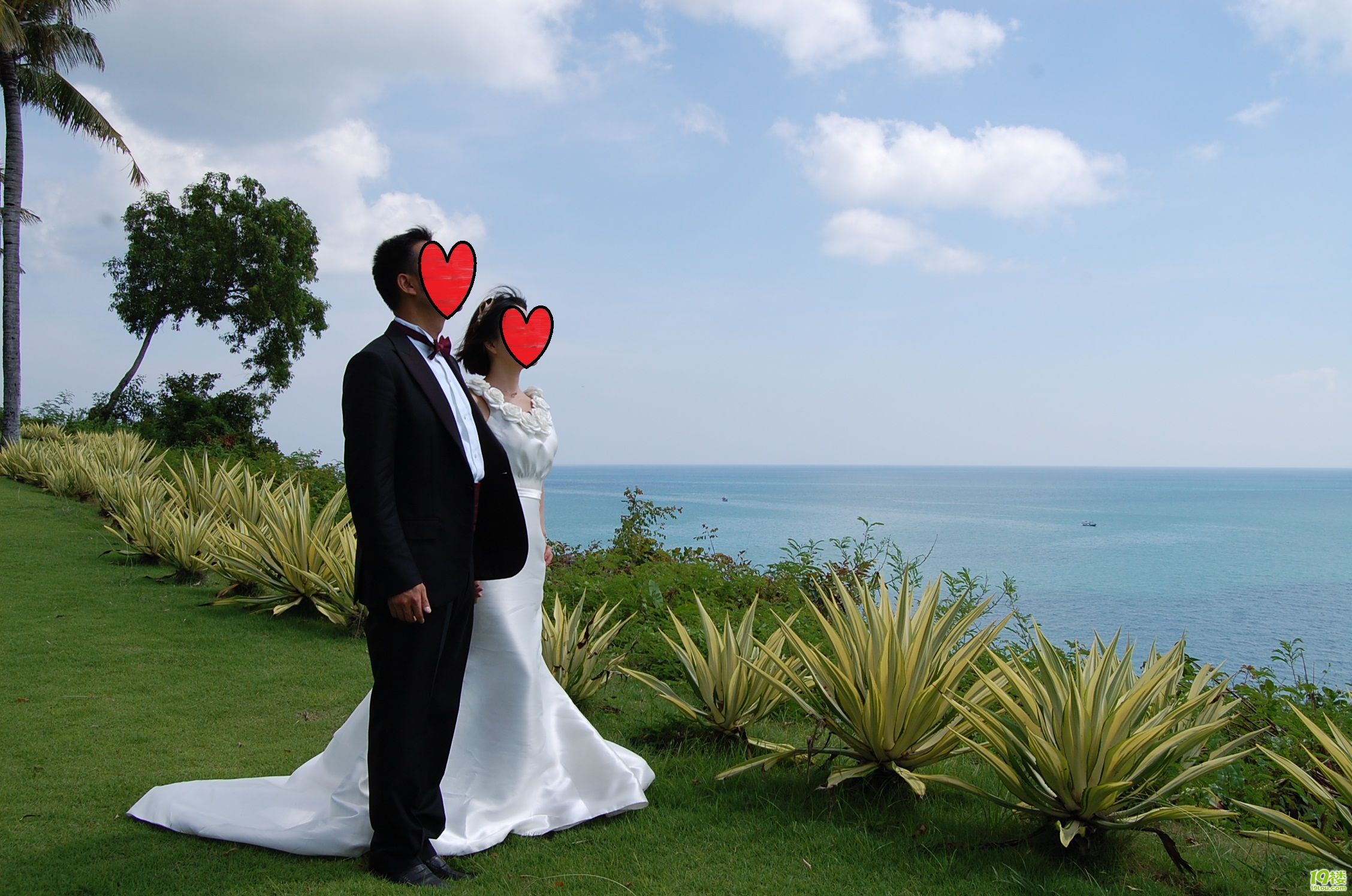 碧海蓝天白婚纱,梦幻bali浪漫行