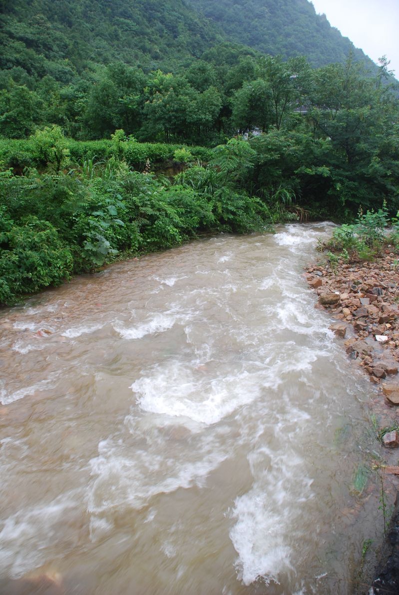 大毛坞的水啊真大