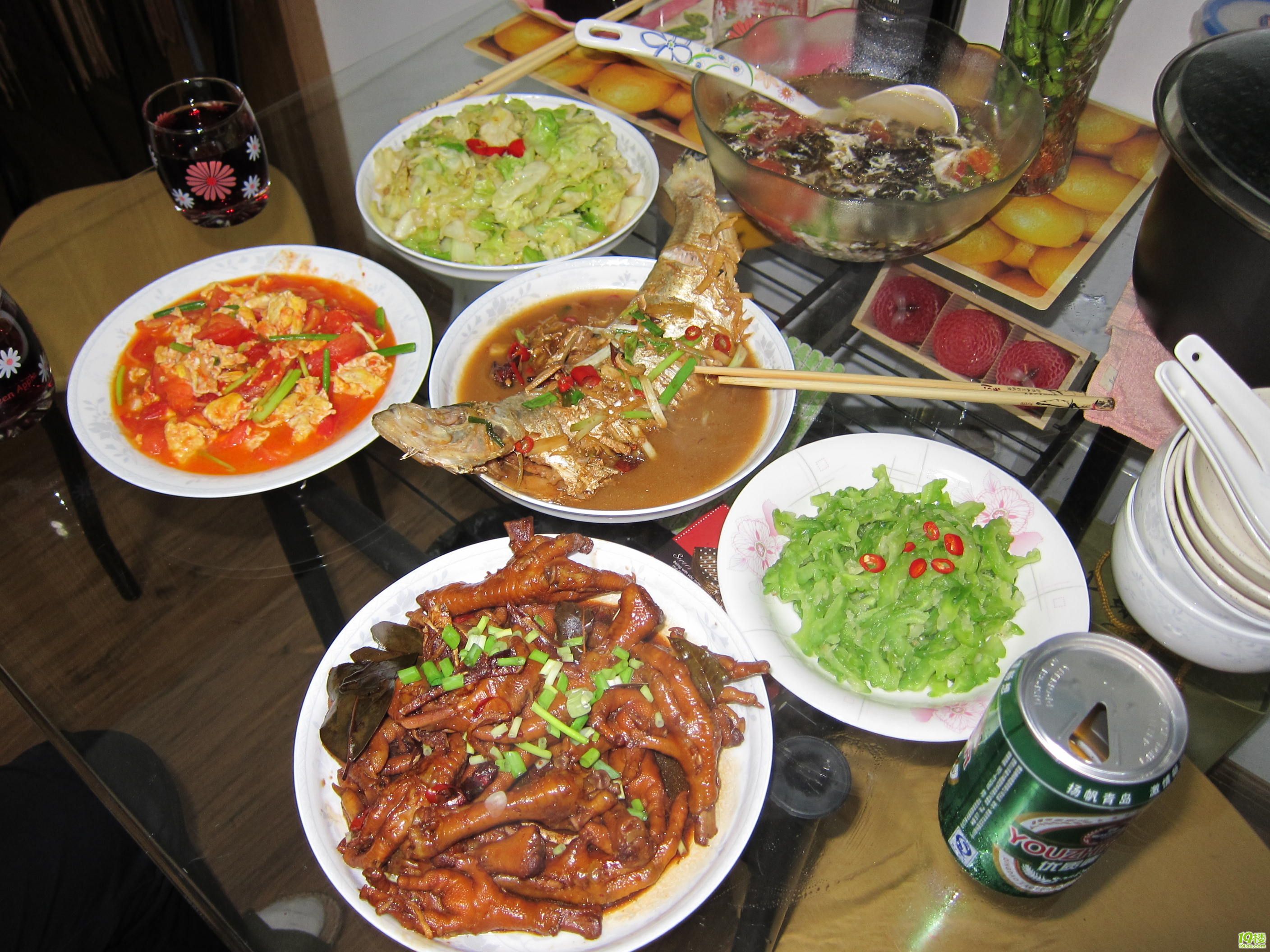 小丽家的实惠晚餐-朋友来杭,家常菜招待