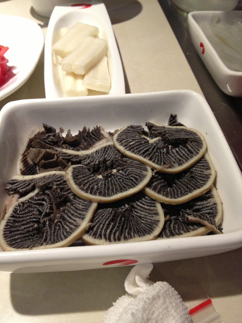 海底捞(加州阳光店)_服务员说这个就是牛百叶~~亲们?解疑