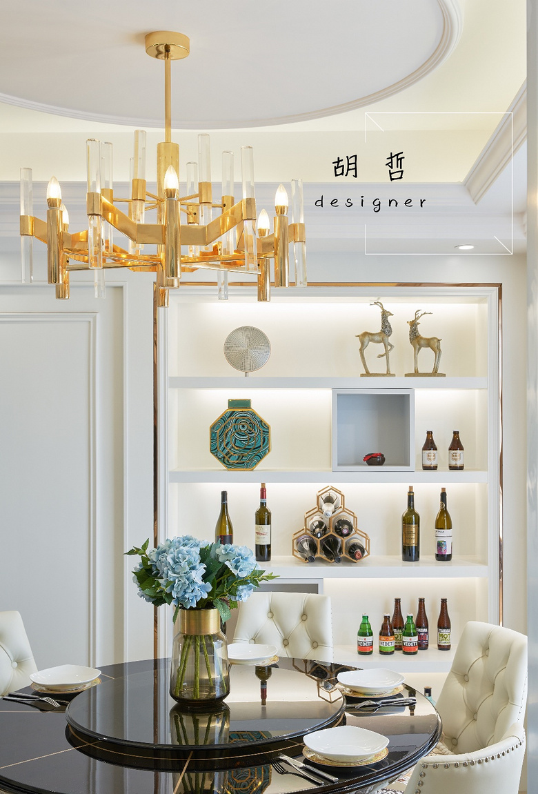 138㎡后现代风 |流光溢彩,情迷都市!