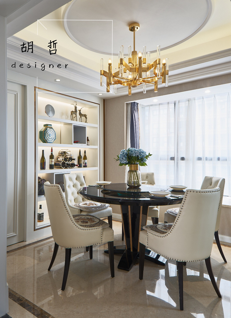 138㎡后现代风 |流光溢彩,情迷都市!