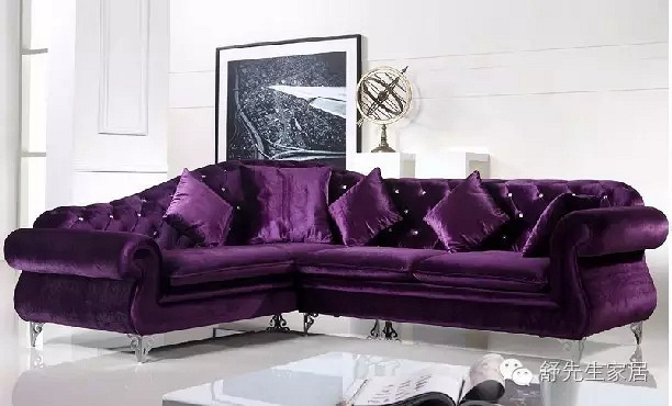 紫色沙发配什么颜色沙发垫?掌握这些配色,让你家客厅逼格提升!