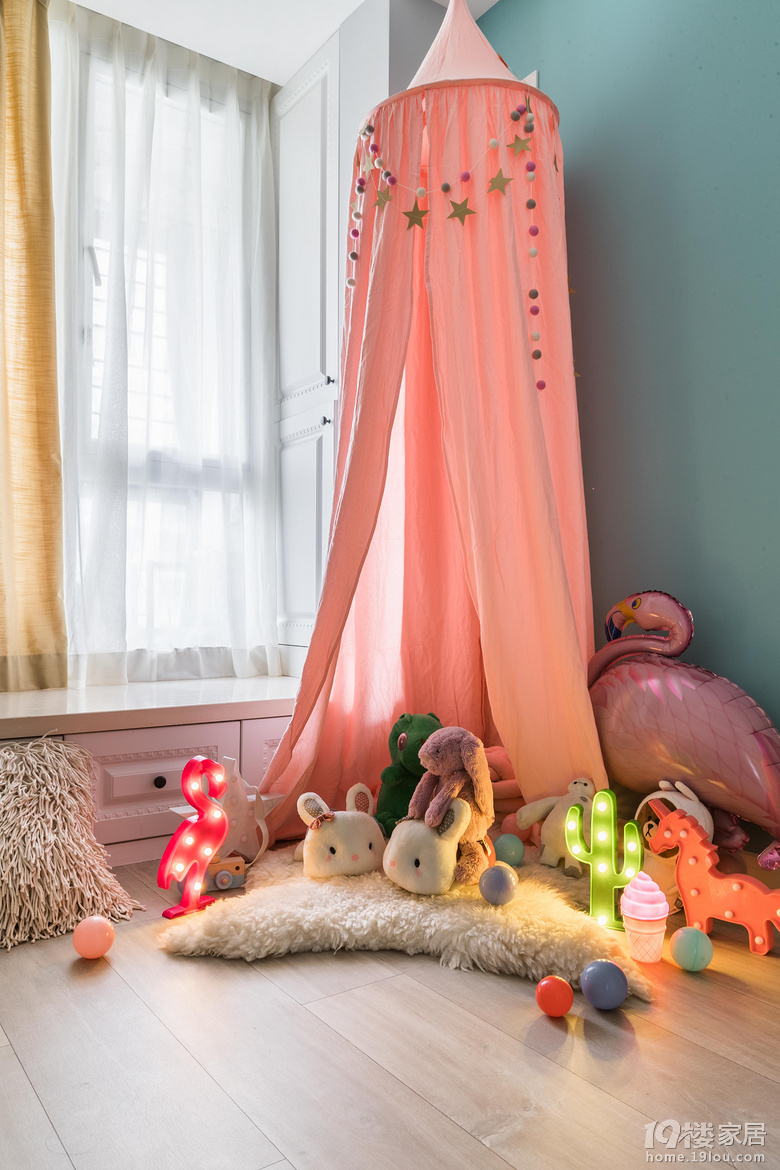 万和玺园,北欧风也可以很少女