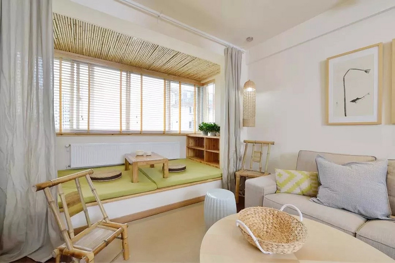 115㎡日式风格装修效果图特别喜欢阳台榻榻米